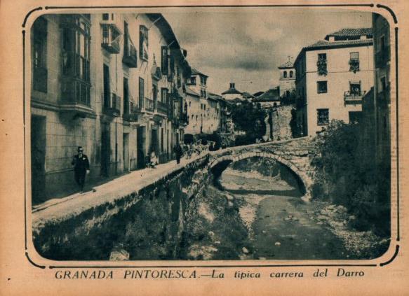 LAMINA V24511: Carrera del Darro en Granada