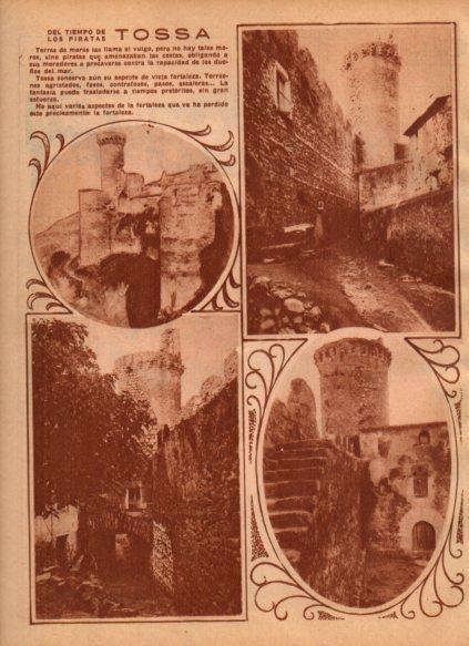 LAMINA V24513: Torre de los Moros en Tossa de Mar