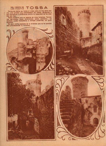 LAMINA V24513: Torre de los Moros en Tossa de Mar