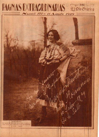 LAMINA V24517: Miss Rumania 1929