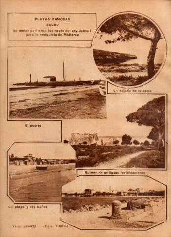 LAMINA V24525: Playas de Salou