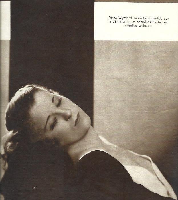 LAMINA 33666: Diana Wynyard