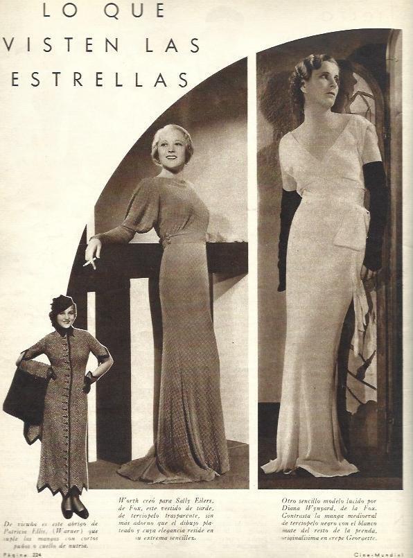 LAMINA 33659: Patricia Ellis, Sally Eilers y Diana Wynyard