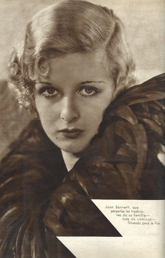 LAMINA 33658: Joan Bennet