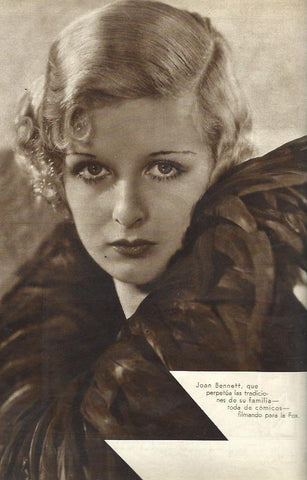 LAMINA 33658: Joan Bennet
