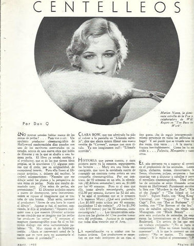 LAMINA 33653: Marian Nixon