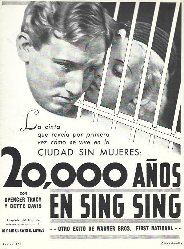 LAMINA 33650: Anuncio de 20000 años en Sing Sing