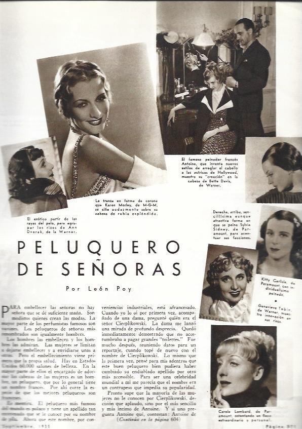 LAMINA 33691: El peluquero Antoine