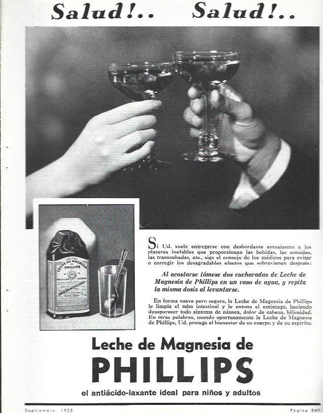 LAMINA 33679: Leche de magnesia Phullips