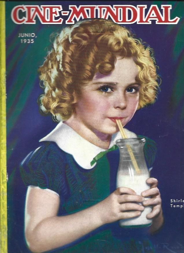 LAMINA 33612: Portada con Shirley Temple