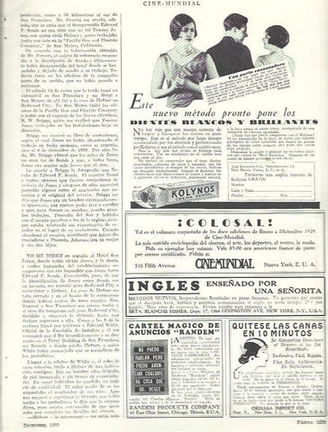 LAMINA 33609: Publicidad de Kolynos, Randem y Okhasa Import