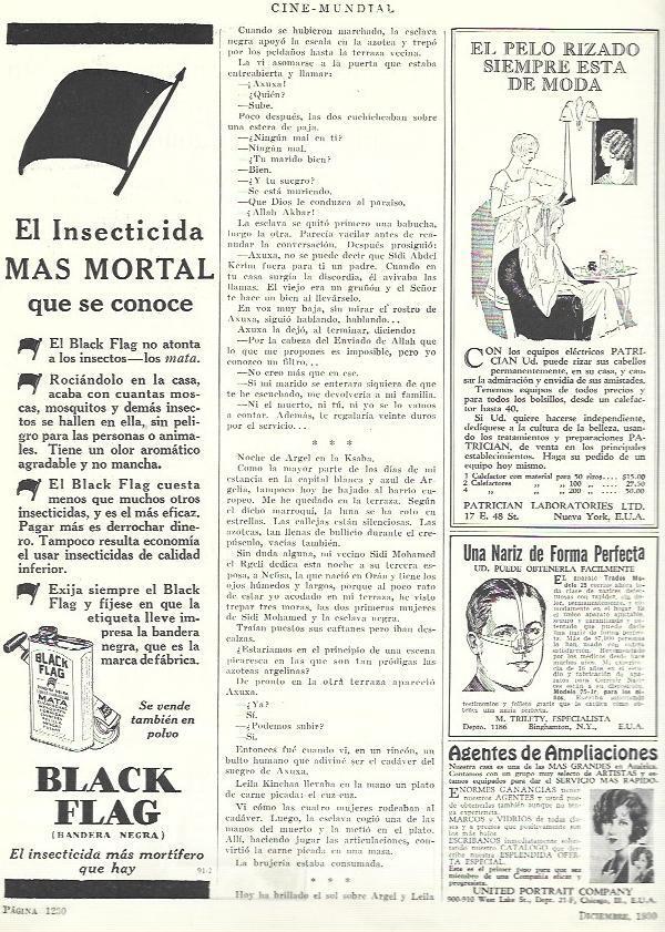 LAMINA 33604: Publicidad de Black Flag  y Patrician