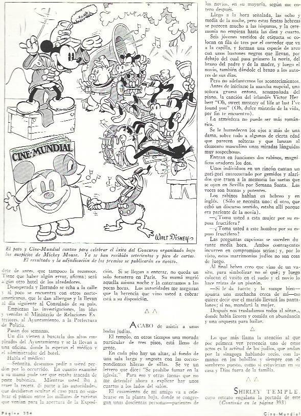 LAMINA 33620: Ilustracion de Walt Disney