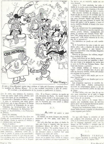 LAMINA 33620: Ilustracion de Walt Disney