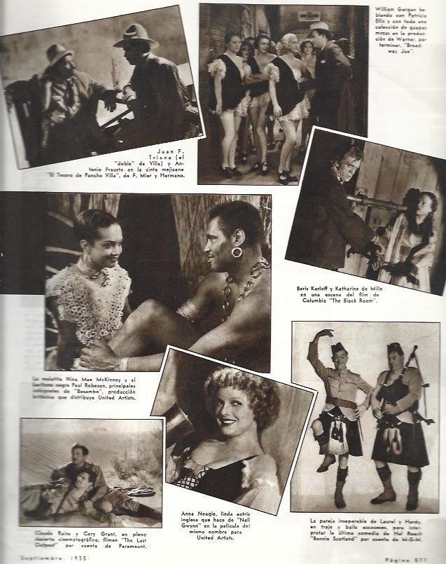 LAMINA 33694: Escenas de diferentes peliculas de 1935