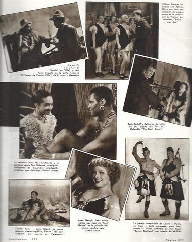 LAMINA 33694: Escenas de diferentes peliculas de 1935