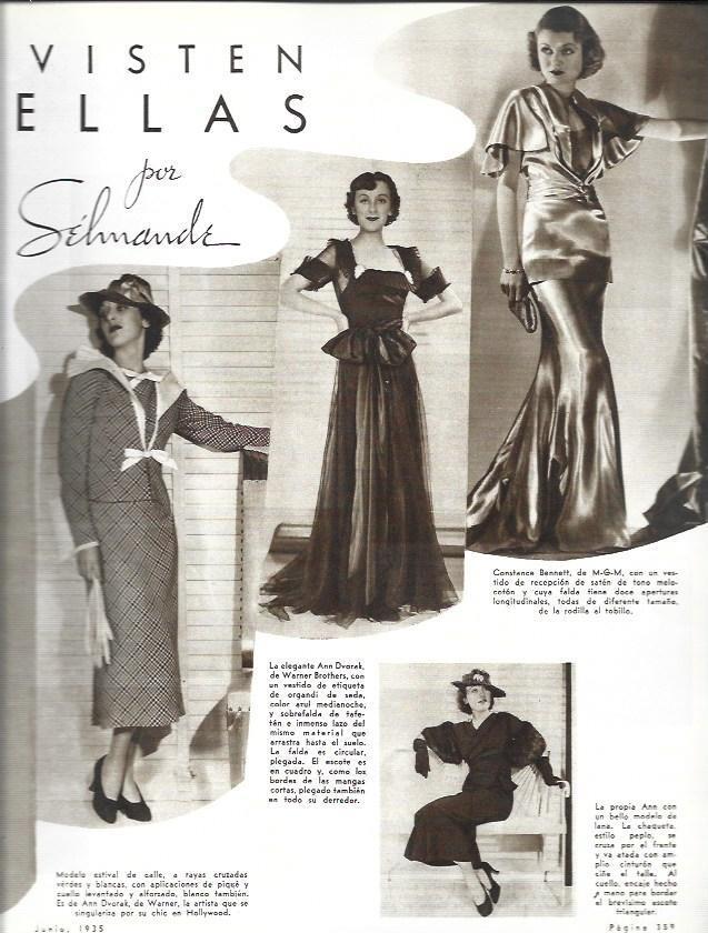 LAMINA 33623: Ann Dvrorek y Constance Bennet