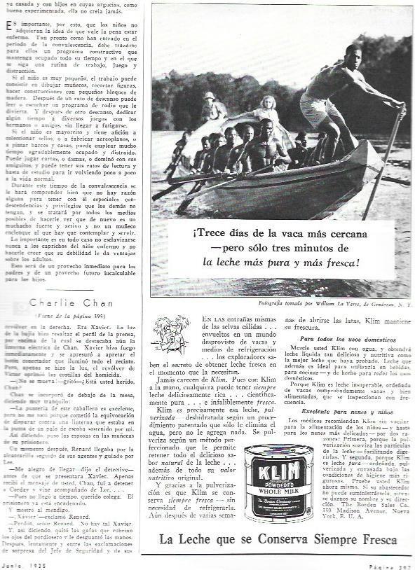 LAMINA 33642: Fotografia de La Varre para Leche Klim