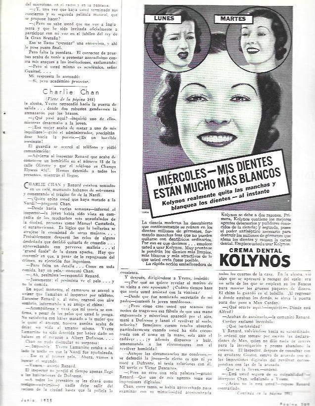 LAMINA 33638: Crema dental Kolynos