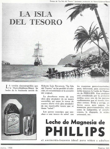LAMINA 33636: Publicidad de leche de magnesia Phillips
