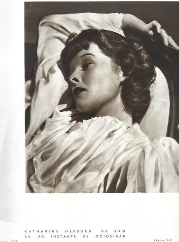 LAMINA 33626: Katherine Hepburn
