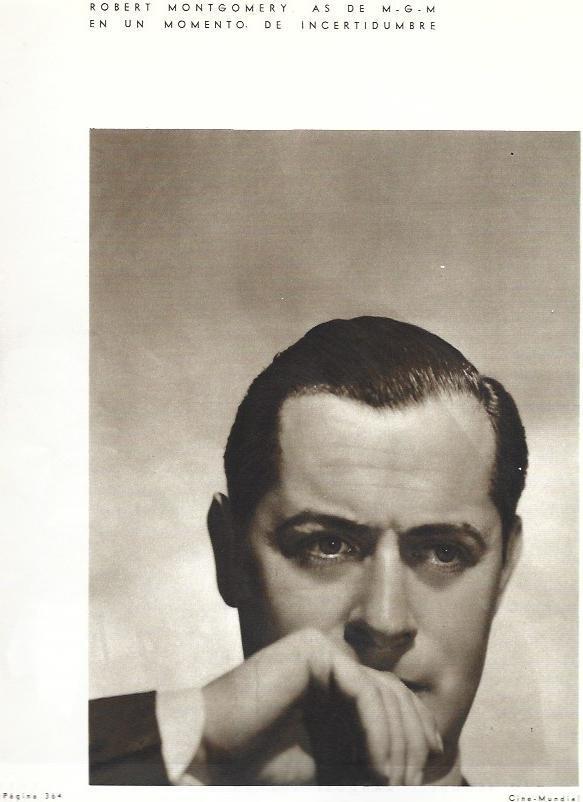LAMINA 33625: Robert Montgomery