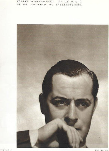 LAMINA 33625: Robert Montgomery