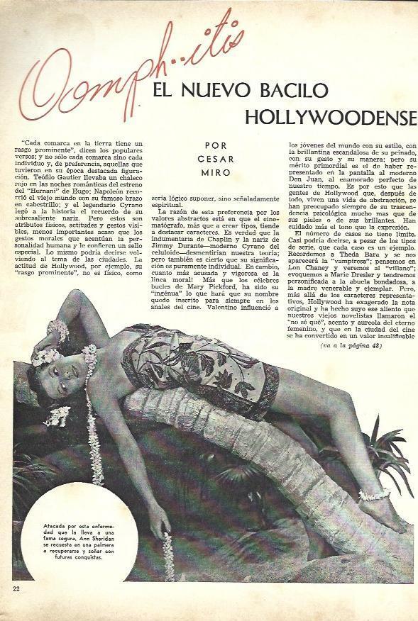 LAMINA 33755: Ann Sheridan
