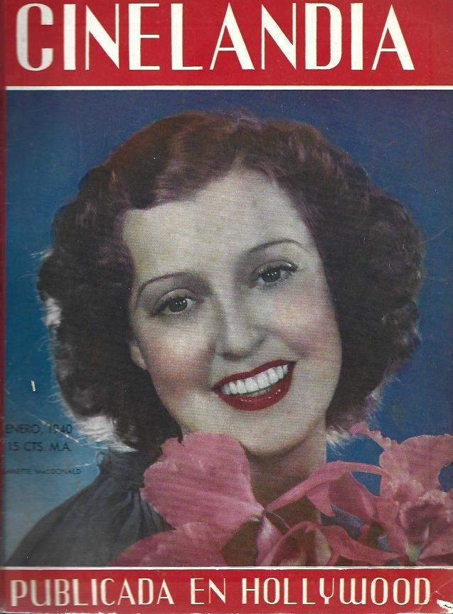 LAMINA 33770: Portada con Jeanette MacDonald