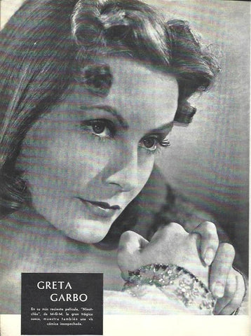 LAMINA 33774: Greta Garbo en Ninotchka