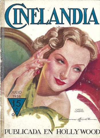 LAMINA 33710: Portada con Carole Lombard