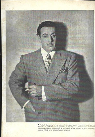 LAMINA 33745: Fortunio Bonanova