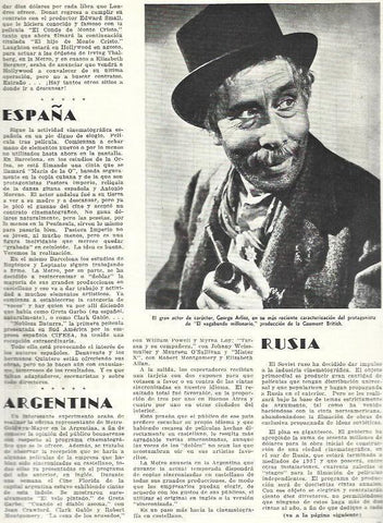 LAMINA 33741: George Arliss en El vagabundo millonario