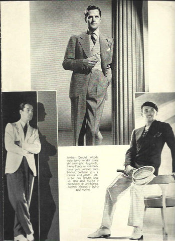 LAMINA 33733: Donald Woods, Henry Fonda y Erik Rhodes