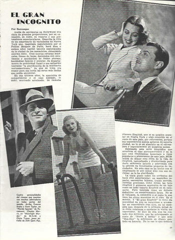 LAMINA 33730: Frances Darke, Kent Taylor, Chester Morris y Claire Trevor