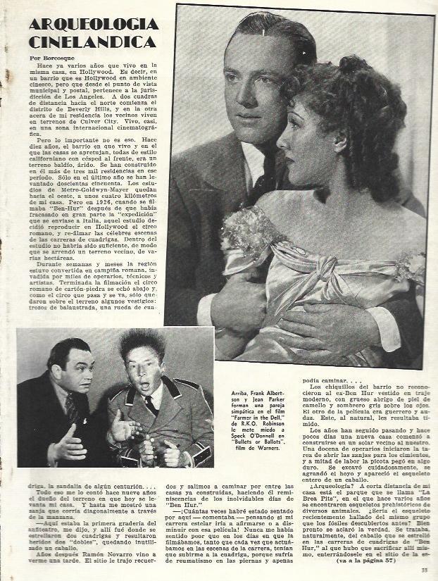 LAMINA 33727: Frank Albert y Jean Parker en Farmer in the Dell