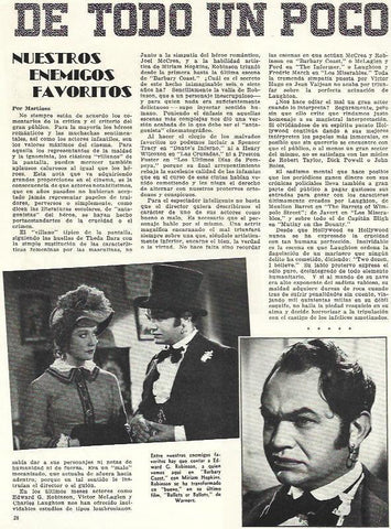 LAMINA 33724: -edward C. Robinson en Barbary Coast