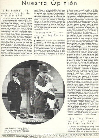 LAMINA 33464: Joan Blondell y George Brent en Miss Pinkerton