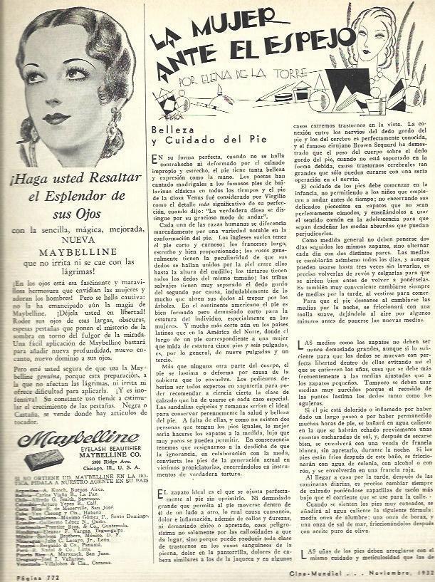 LAMINA 33490: Publicidad de Maybelline