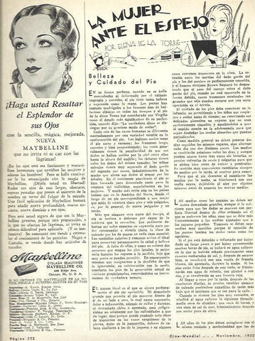 LAMINA 33490: Publicidad de Maybelline