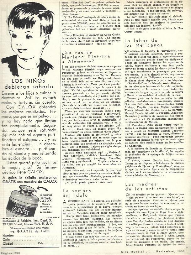 LAMINA 33483: Publicidad de Calox