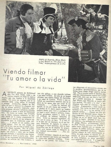 LAMINA 33482: Escena de Tu amor o la vida