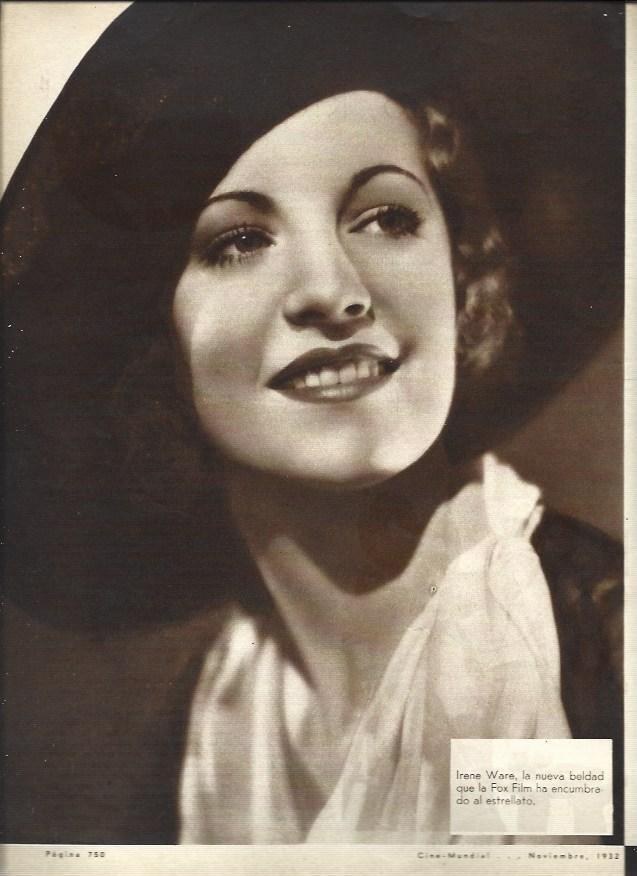 LAMINA 33479: Irene Ware de la Fox