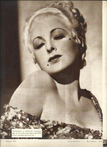 LAMINA 33478: Billie Dove