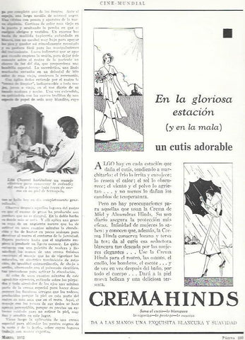 LAMINA 33447: Publicidad de Cremahinds