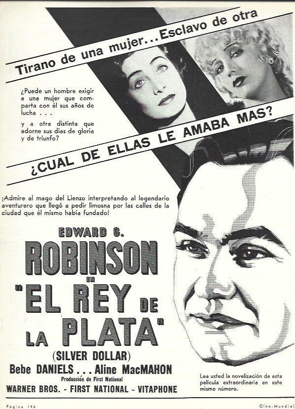 LAMINA 33403: Cartel de El rey de la plata