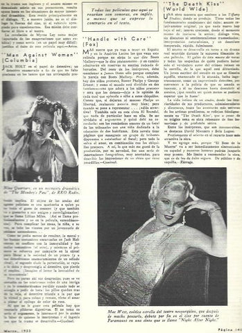LAMINA 33401: Nina Quartaro y Mae West
