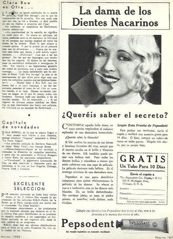 LAMINA 33422: Publicidad de Pepsodent