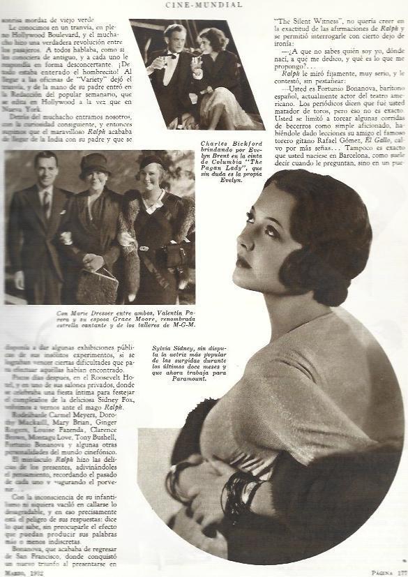 LAMINA 33439: Sylvia Sidney y Charles Bickford