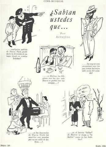 LAMINA 33430: Caricaturas de Arroyito